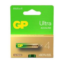 GP Ultra G-Tech LR03/AAA batterijen - 4 stuks. - thumbnail
