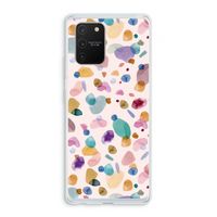 Terrazzo Memphis Pink: Samsung Galaxy S10 Lite Transparant Hoesje