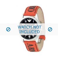 Armani horlogeband AR-0515 Textiel Oranje 23mm - thumbnail