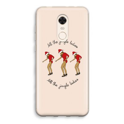 Jingle Ladies: Xiaomi Redmi 5 Transparant Hoesje