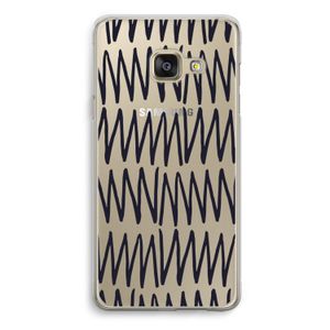 Marrakech Zigzag: Samsung Galaxy A3 (2016) Transparant Hoesje