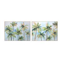 Canvas Home ESPRIT polyestyreen Canvas 120 x 3,5 x 90 cm