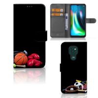 Motorola Moto G9 Play | E7 Plus | Wallet Case | met Pasjes | Sports