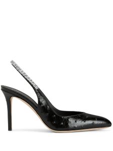 Giuseppe Zanotti escarpins Rachyl à bride arrière 90 mm - Noir