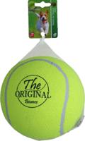 Tennisbal opblaasb.bounce 18cm geel - Gebr de boon
