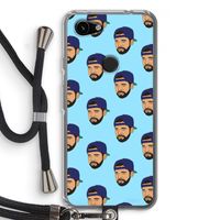 Drake Away: Pixel 3a Transparant Hoesje met koord