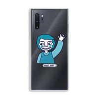 Zwaai: Samsung Galaxy Note 10 Plus Transparant Hoesje