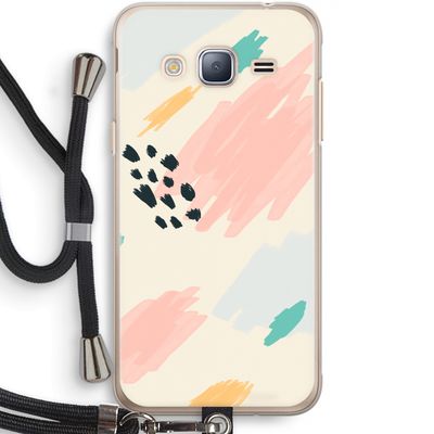 Sunday Chillings: Samsung Galaxy J3 (2016) Transparant Hoesje met koord