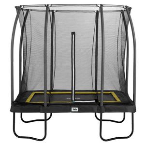 Salta Trampoline Comfort Edition 214 x 153 cm met Veiligheidsnet - Zwart