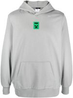 PUMA hoodie à patch logo - Gris