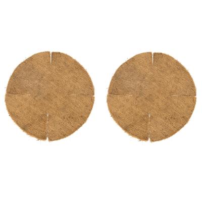 Nature Inlegvel kokos - 2x stuks - voor hanging basket - 60 cm - kokosinleggers