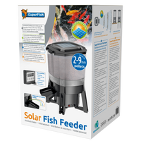 Superfish Solar Fish Feeder - Zonne-Energie Voermachine Voor Vijvers, 6L Capaciteit, Weerbestendig