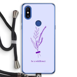 Be a wildflower: Xiaomi Mi Mix 3 Transparant Hoesje met koord