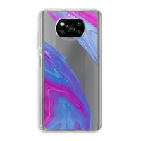 Zweverige regenboog: Xiaomi Poco X3 NFC Transparant Hoesje