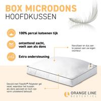 Hoofdkussen Box - Microdons - Voor - Vulling: - Dekbed-Discounter.nl