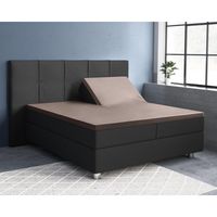 RoyalTextile - Splittopper Hoeslaken Katoen-Satijn - Taupe - 180 x 220 RoyalTextile - Splittopper Hoeslaken Katoen-Satijn - Taupe - 180 x 220