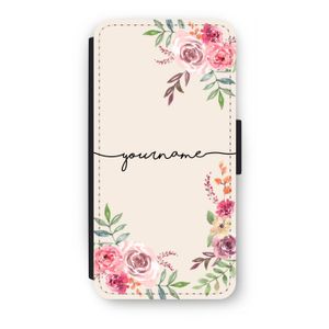 Rozen: iPhone 8 Plus Flip Hoesje