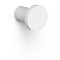 Handdoek haak Max | Wandmontage | 3 cm | Enkel haaks | Wit mat