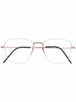 Lindberg lunettes de vue à monture carrée - Rose