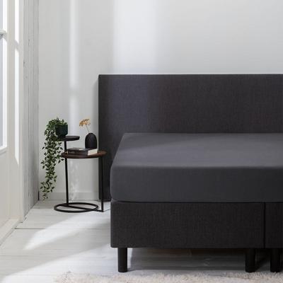 Hoeslaken Luna Stretch 2 PACK Zwart 160x200 Cm Gezien Op TV & Ademend Luna Bedding - Dekbed-Discounter.nl