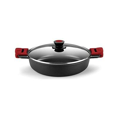 Kookpot met Glazen Deksel BRA Premiere A4105 Afmetingen Ø 24 cm