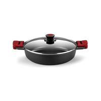 Kookpot met Glazen Deksel BRA Premiere A4105 Afmetingen Ø 24 cm