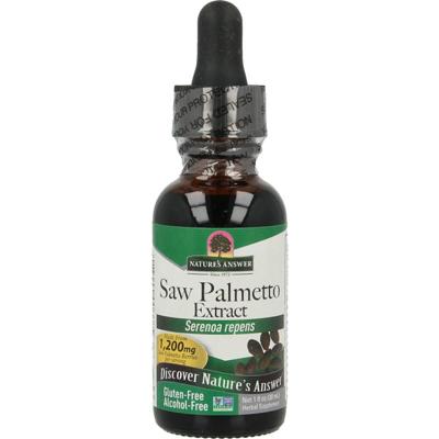 Natures Answer Saw Palmetto extract alcoholvrij