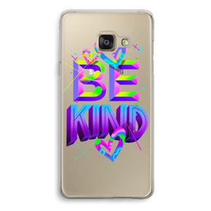 Be Kind: Samsung Galaxy A3 (2016) Transparant Hoesje