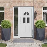 Plantenbak 2 pcs Antraciet 50 x 50 x 75 cm Staal