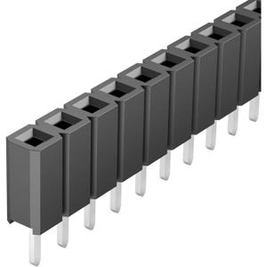 Fischer Elektronik Female header (standaard) Aantal rijen: 1 Aantal polen per rij: 36 BL LP 1/ 36/Z 1 stuk(s)