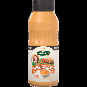 Oliehoorn Hamburgersaus Kruidig & Fris 270 ml bij Jumbo