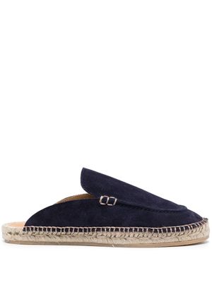 Scarosso espadrilles à semelle en jute - Bleu