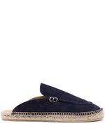 Scarosso espadrilles à semelle en jute - Bleu