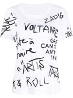 Zadig&Voltaire t-shirt Marta à logo imprimé - Blanc