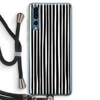 Stripes: Huawei P20 Pro Transparant Hoesje met koord