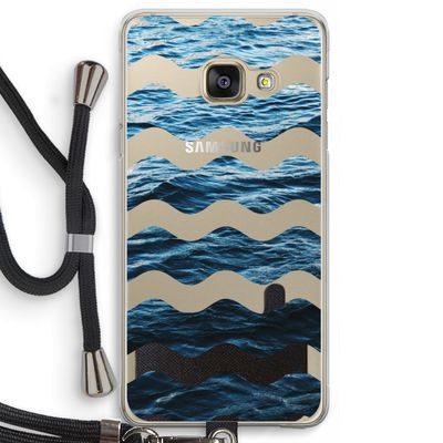 Oceaan: Samsung Galaxy A3 (2016) Transparant Hoesje met koord