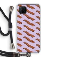 Bacon to my eggs #2: Huawei P40 Lite Transparant Hoesje met koord