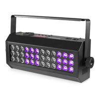 BeamZ Flood36UV LED blacklight met 36x 3W LED&apos;s - thumbnail