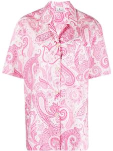 ETRO chemise boutonnée à imprimé cachemire - Rose