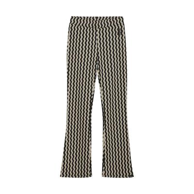 Indian Blue Jeans Winter flare broek meisjes - zwart - zigzag