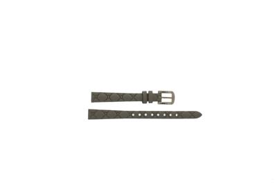 Horlogeband Kate Spade New York KSW1470 Leder Grijs 10mm