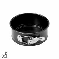 (R) Springvorm rond zwart 10,5 cm | 12 stuks