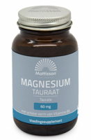 Mattisson HealthStyle Vegan Magnesium Tauraat Capsules - thumbnail