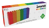 Smartek magnetische blokken - 24 stuks