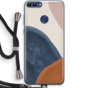 Geo #1: Huawei P Smart (2018) Transparant Hoesje met koord