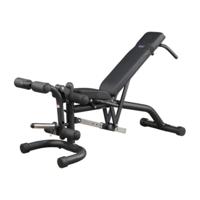 Body-Solid Leverage halterbank flat incline decline