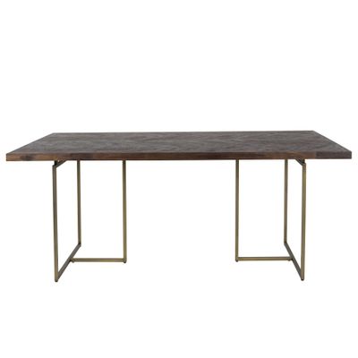 Dutchbone Class eettafel 180x90 cm Bruin