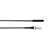 Leen Bakker - Trekstang 100cm - 4000464 - Staal - Zwart