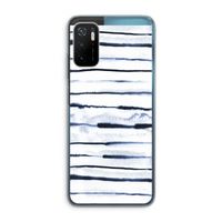 Ink Stripes: Xiaomi Poco M3 Pro 5G Transparant Hoesje