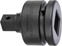 HAZET Verloopstuk 1007S-1 · 3/4 inch (20 mm) vierkant hol · 1/2 inch (12,5 mm) vierkant massief · Lengte: 56 mm HAZET Verloopstuk 1007S-1 · 3/4 inch (20 mm) vierkant hol · 1/2 inch (12,5 mm) vierkant massief · Lengte: 56 mm
